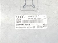 Audi A6 (C6) 2004-2011 Sissepritse juhtplokk (2.0) Varuosa kood: 4F0910552TX / 5WP45309
Lisamärkme...