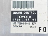 Toyota Corolla Verso Mootori juhtplokk (2,2 diisel) Varuosa kood: 89661-0F101
Kere tüüp: Mahtuniver...