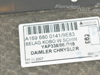 Mercedes-Benz A (W169) Tagapaneeli kate plast Varuosa kood: A1696800141 9E83
Kere tüüp: 5-ust...