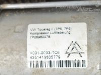 Volkswagen Touareg 2010-2018 Õhkvedrustuse kompressor Varuosa kood: 7P0698007B -> 7P0698007D
Kere tüü...