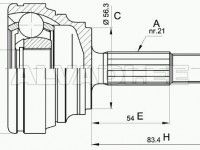 Renault Clio 1990-1998 LIIGEND LIIGEND mudelile RENAULT CLIO I (B57/C57) Tootj...