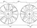 Toyota Camry 2001-2006 RADIAATORI VENTILAATOR RADIAATORI VENTILAATOR mudelile TOYOTA CAMRY (X...