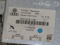 Volkswagen Phaeton TV-vastuvõtja / häälestaja Varuosa kood: 3D0919146 X
Kere tüüp: Sedaan
Moo...
