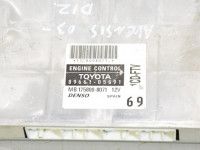 Toyota Avensis (T25) 2003-2008 Mootori juhtplokk (2.0 diisel) Varuosa kood: 89661-05631
Lisamärkmed: 175800-8071