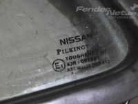 Nissan Almera (N16) 2000-2006 Tagaukse kolmnurk klaas, vasak (sedaan) Varuosa kood: 82263-4M500
Lisamärkmed: 82273-4M500
