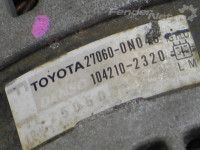 Toyota Yaris Generaator (100A) Varuosa kood: 27060-0N040
Kere tüüp: 5-ust luuk...