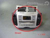 Toyota Yaris 2005-2011 CD / Raadio Varuosa kood: 86120-0D210
