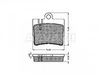 Audi A3 (8P) 2003-2012 REM.KOMPL., KETASPIDURIKLOTSID REM.KOMPL., KETASPIDURIKLOTSID mudelile AUDI A3...