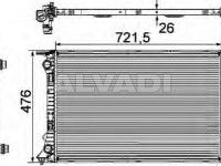 Audi Q5 (8R) 2008-2017 JAHUTUSRADIAATOR JAHUTUSRADIAATOR mudelile AUDI Q5 (8R) Mootori ...