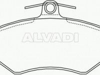 Audi 100 1982-1990 KETASPIDURIKLOTSID KETASPIDURIKLOTSID mudelile AUDI 100 (C3)+ AVAN...
