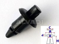 Toyota Avensis (T22) 1997-2003 KINNITI TÜÜBEL 2 mudelile TOYOTA AVENSIS (T22) clamp to...