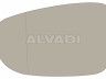 Seat Alhambra 1996-2010 VÄLIPEEGLI KLAAS VÄLISPEEGLI KLAAS mudelile SEAT ALHAMBRA (7V8/7...