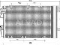 Opel Astra (H) 2004-2014 konditsioneeri radiaator KONDITSIONEERI RADIAATOR mudelile OPEL ASTRA H ...