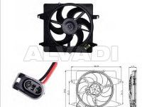 Ford Ka 1996-2008 RADIAATORI VENTILAATOR RADIAATORI VENTILAATOR mudelile FORD KA (RB_) M...