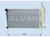 Citroen Berlingo 1996-2010 JAHUTUSRADIAATOR JAHUTUSRADIAATOR mudelile CITROEN BERLINGO (MF)...