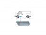 Ford Transit / Tourneo 2000-2006 KÜLJEKARP KÜLJEKARP mudelile FORD TRANSIT (V184/5) Locati...