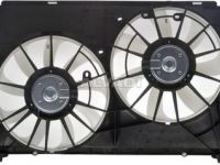 Toyota RAV4 (XA40) 2013-2019 RADIAATORI VENTILAATOR RADIAATORI VENTILAATOR mudelile TOYOTA RAV4 Moo...