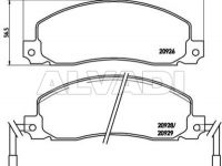 Opel Arena 1998-2001 KETASPIDURIKLOTSID KETASPIDURIKLOTSID mudelile OPEL ARENA (THB/TB/...
