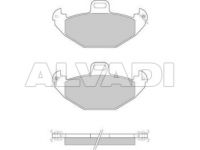 Renault Laguna 1993-2001 KETASPIDURIKLOTSID KETASPIDURIKLOTSID mudelile RENAULT LAGUNA I (B...
