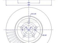 Toyota Avensis (T25) 2003-2008 PIDURIKETAS PIDURIKETAS mudelile TOYOTA AVENSIS (T25) Pidur...