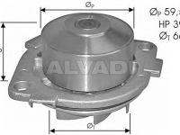 Fiat Brava 1995-2001 veepump VEEPUMP mudelile FIAT BRAVO/BRAVA (182) Output ...