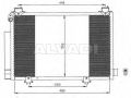 Toyota Yaris 1999-2005 konditsioneeri radiaator KONDITSIONEERI RADIAATOR mudelile TOYOTA YARIS ...