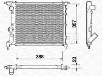 Renault 19 1988-1997 JAHUTUSRADIAATOR JAHUTUSRADIAATOR mudelile RENAULT 19 Laius: 390...