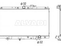 Honda Accord 1993-1997 JAHUTUSRADIAATOR JAHUTUSRADIAATOR mudelile HONDA ACCORD (CC/CD/C...
