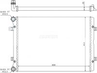 Seat Alhambra 1996-2010 JAHUTUSRADIAATOR JAHUTUSRADIAATOR mudelile SEAT ALHAMBRA (7V8/7V...