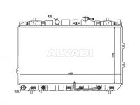 Kia Cerato 2004-2007 JAHUTUSRADIAATOR JAHUTUSRADIAATOR mudelile KIA CERATO (FE) Kvali...