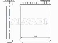 Volvo S60 2000-2009 SOOJENDUSRADIAATOR SOOJENDUSRADIAATOR mudelile VOLVO S60 (RS) Kval...