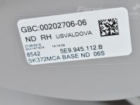 Skoda Octavia 2013-2020 Tagatuli, parem Varuosa kood: 5E9945112B
Kere tüüp: Universaal
...
