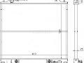 Mitsubishi L300 1986-2000 JAHUTUSRADIAATOR JAHUTUSRADIAATOR mudelile MITSUBISHI L300 (P1_T...