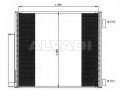 Toyota iQ 2008-2016 konditsioneeri radiaator KONDITSIONEERI RADIAATOR mudelile TOYOTA IQ (AJ...