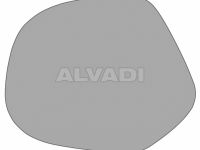 Toyota Hiace (XH10) 1995-2012 VÄLIPEEGLI KLAAS VÄLISPEEGLI KLAAS mudelile TOYOTA HI-ACE (GRANV...