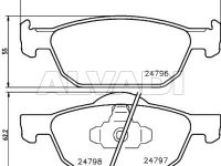 Honda Accord 2008-2015 KETASPIDURIKLOTSID KETASPIDURIKLOTSID mudelile HONDA ACCORD (CU) K...