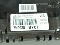 Volkswagen Sharan Armatuuri näidikute plokk (diisel)(aut.) Varuosa kood: 7N0920870L
Kere tüüp: Mahtunivers...