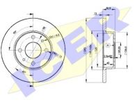 Fiat Albea, Siena 1996-2012 PIDURIKETAS PIDURIKETAS mudelile FIAT ALBEA WEEKEND II (178...