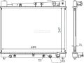 Toyota Yaris 1999-2005 JAHUTUSRADIAATOR JAHUTUSRADIAATOR mudelile TOYOTA YARIS (CP10) K...