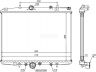 Peugeot 406 1995-2004 JAHUTUSRADIAATOR JAHUTUSRADIAATOR mudelile PEUGEOT 406 SDN + EST...