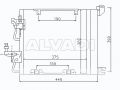 Opel Astra (G) 1998-2005 konditsioneeri radiaator KONDITSIONEERI RADIAATOR mudelile OPEL ASTRA G ...