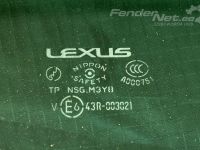 Lexus IS Tagaukse klaas, vasak Varuosa kood: 6811453050
Kere tüüp: Sedaan
Lisa...