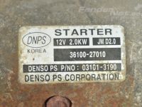 Starter (Diisel) Hyundai Sonata / 01.2005-12.2010
Varuosa kood: ...